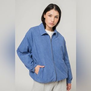 Blue 24 Colours corduroy Jacket